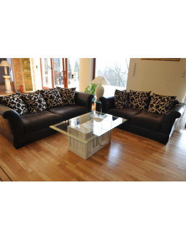 Stół 6007 biały złocony