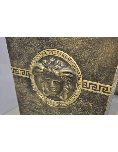 Stół 6008 brąz pozłacany