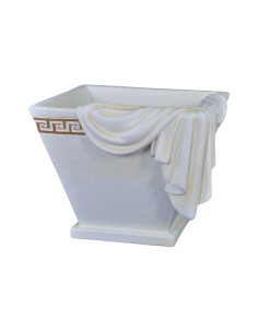 Elegancka donica w stylu greckim, klasyczna dekoracja H: 33 cm waza misa