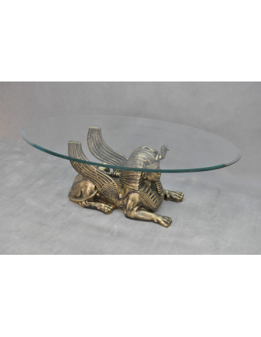 Stół Sfinks złoty 6020