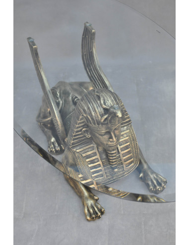 Stół Sfinks złoty 6020