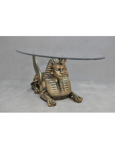 Stół Sfinks złoty 6020