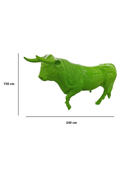 Figura Byk zielony