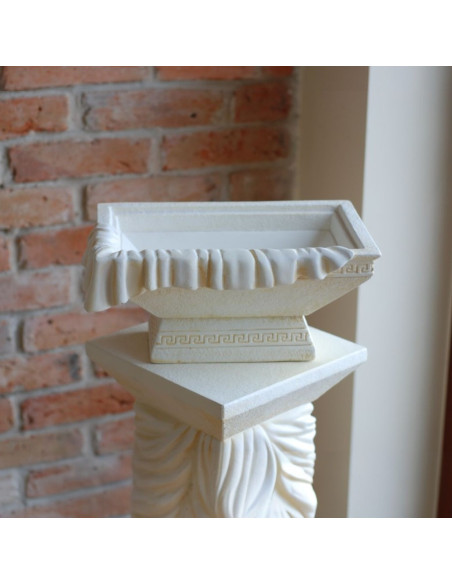 Waza prostokątna z szarfą