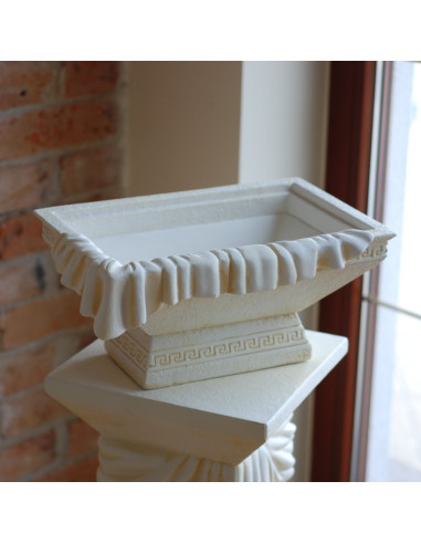 Waza prostokątna z szarfą