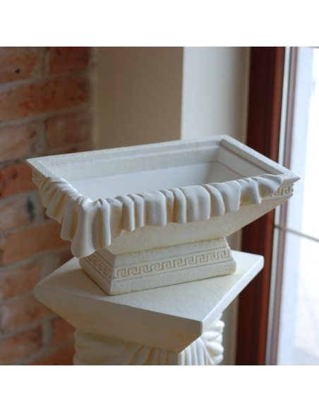 Waza prostokątna z szarfą