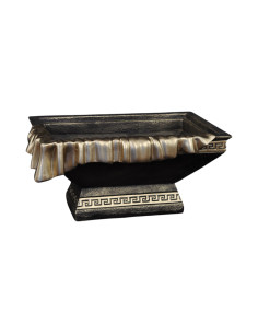 Waza prostokątna z szarfą