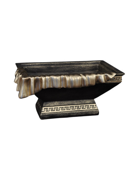 Waza prostokątna z szarfą