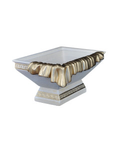 Waza prostokątna z szarfą