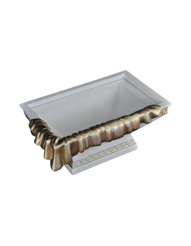 Waza prostokątna z szarfą