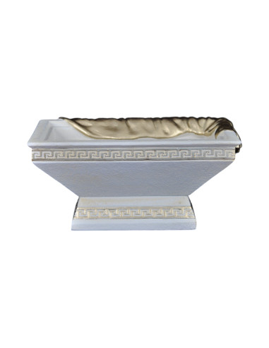 Waza prostokątna z szarfą