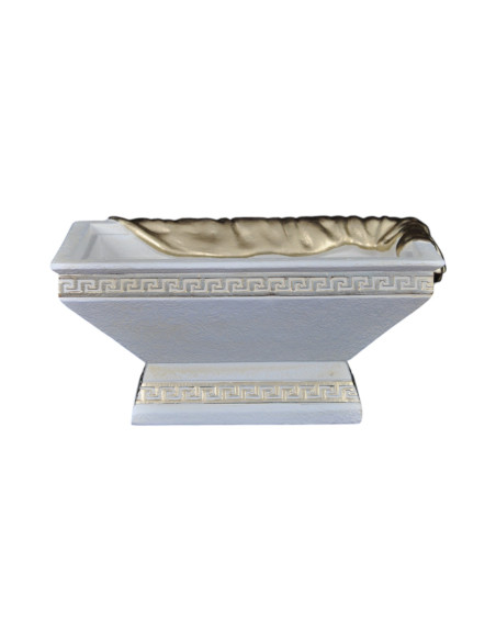 Waza prostokątna z szarfą