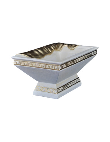 Waza prostokątna z szarfą