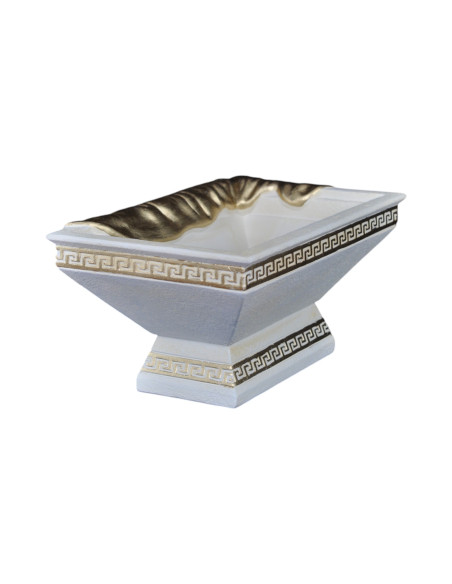 Waza prostokątna z szarfą