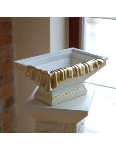 Waza prostokątna z szarfą