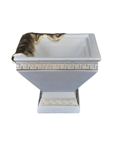 Waza prostokątna z szarfą