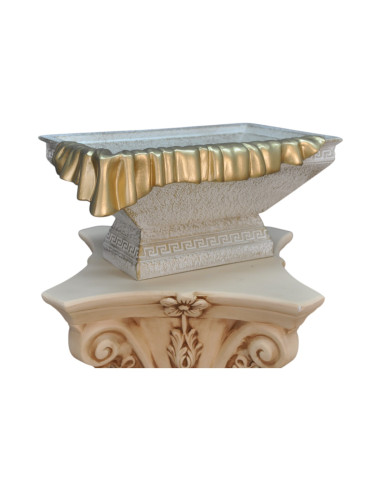 Waza prostokątna z szarfą