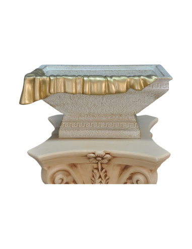 Waza prostokątna z szarfą