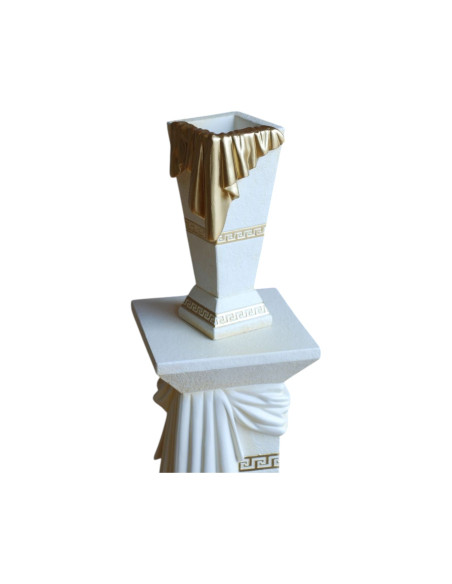 Wazon mały z szarfą