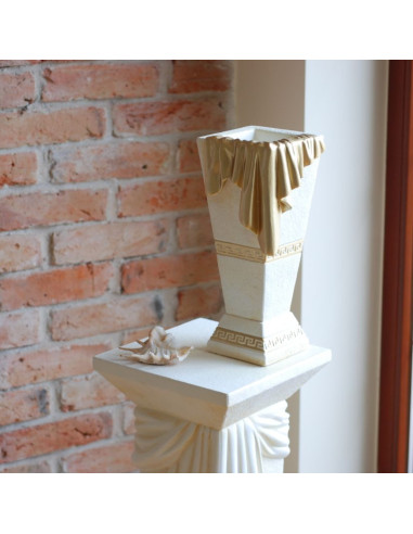 Wazon mały z szarfą