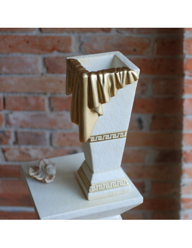 Wazon mały z szarfą