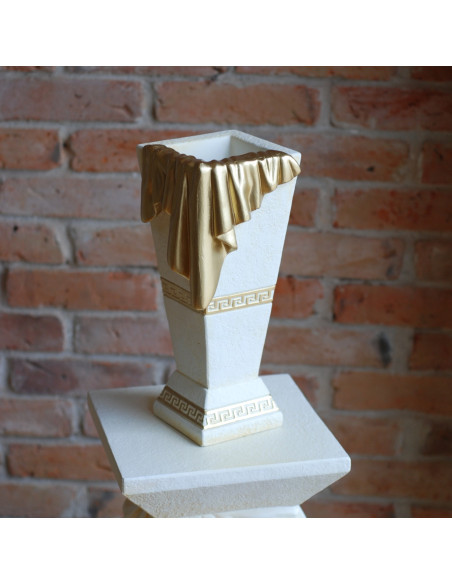 Wazon mały z szarfą