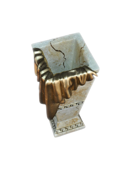 Wazon mały z szarfą