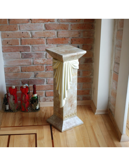 Kolumna z szarfą duża