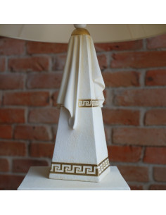 Lampa stołowa nocna z szarfą styl Grecki klasyczny mod. 2 2